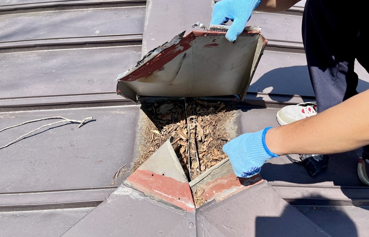 凍害になった時の屋根修理方法