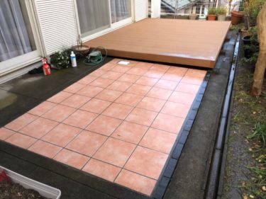 八王子市七国　Ｍ様邸【ウッドデッキ】工事